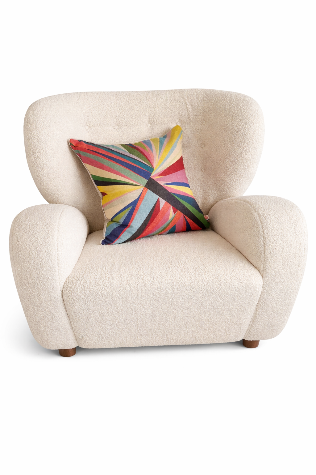 20x20 Kaleidoscope Pillow with Down Insert