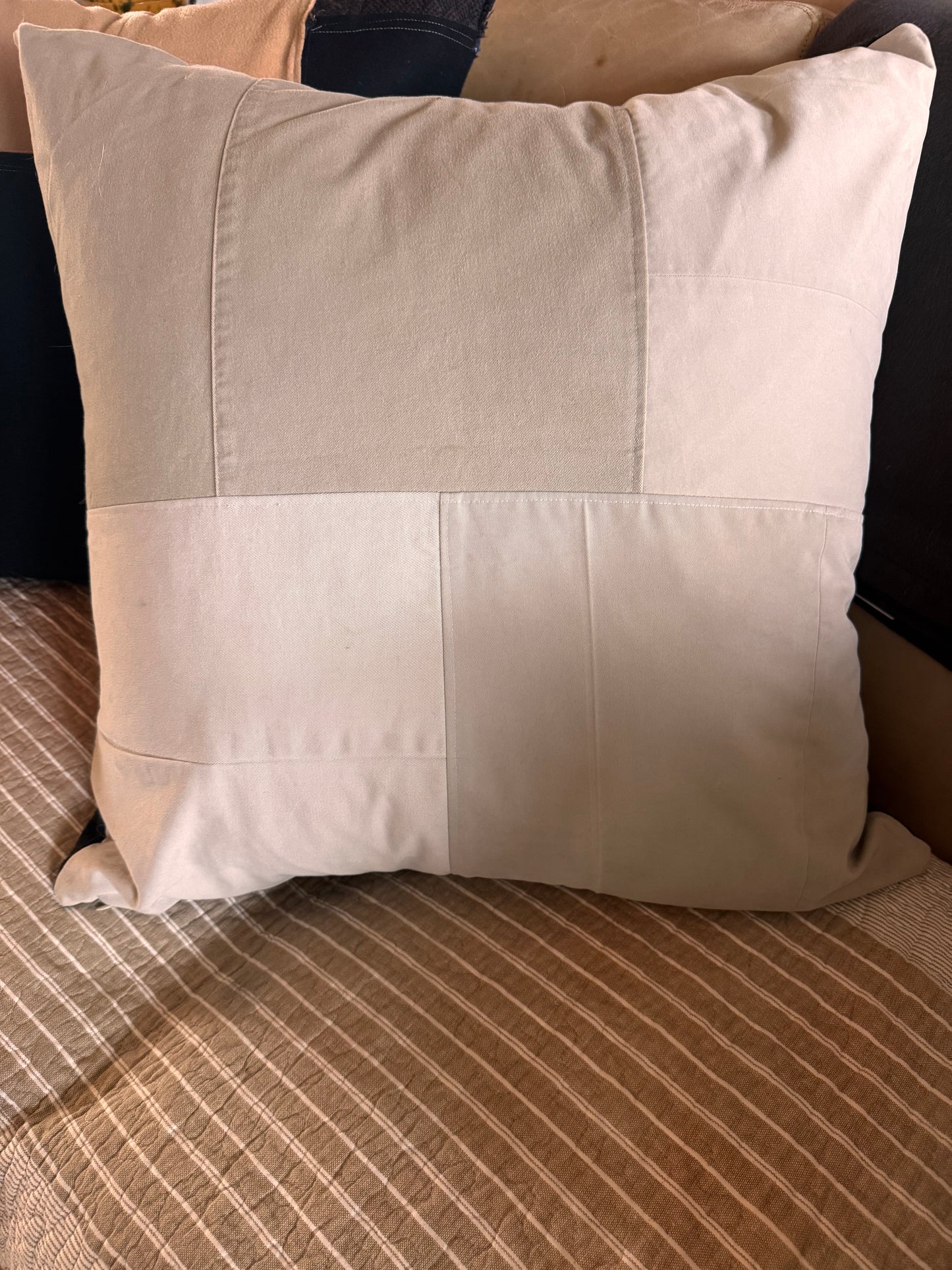 26x26 Recycled Wool and Felt - Euro Pillow Cover