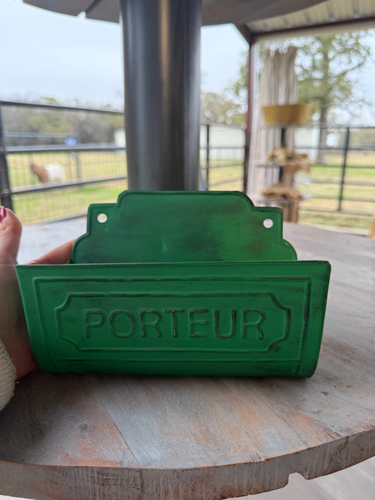 Metal Wall Mount Mail Holder