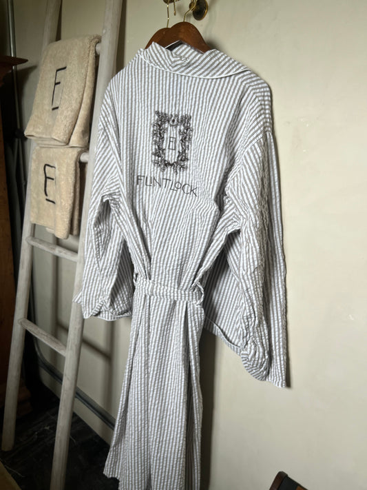 Custom Robe with Flintlock Logo